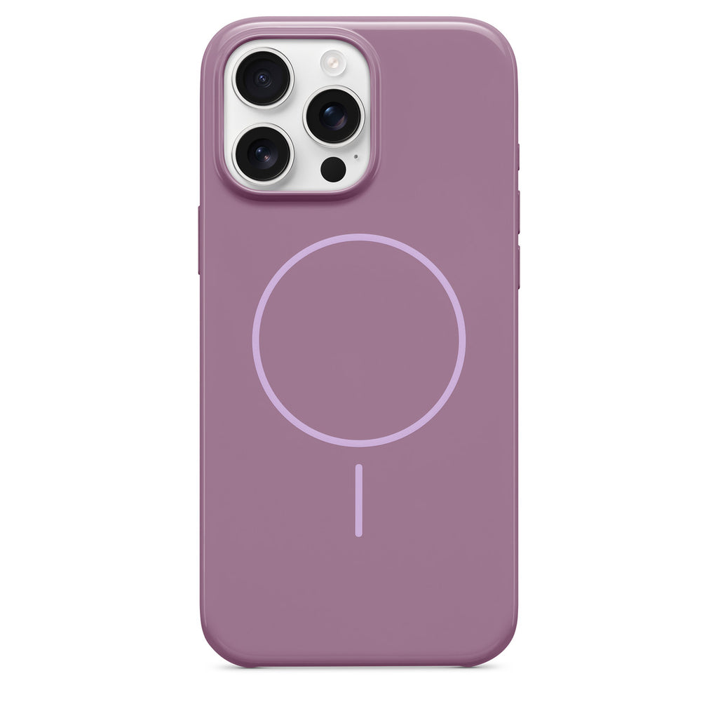 Tapa protectora para teléfono móvil - compatibilidad con MagSafe - plástico - violeta atardecer - para iPhone 16 Pro Max