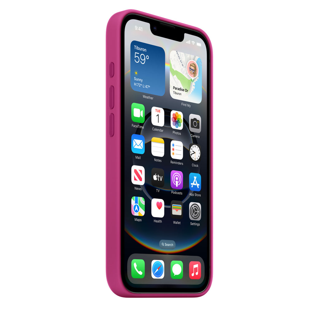 Apple iPhone 16e Silicone Case – Fuchsia (Apple - Protective cover for mobile phone - silicone - Fuchsia - for iPhone 16e)