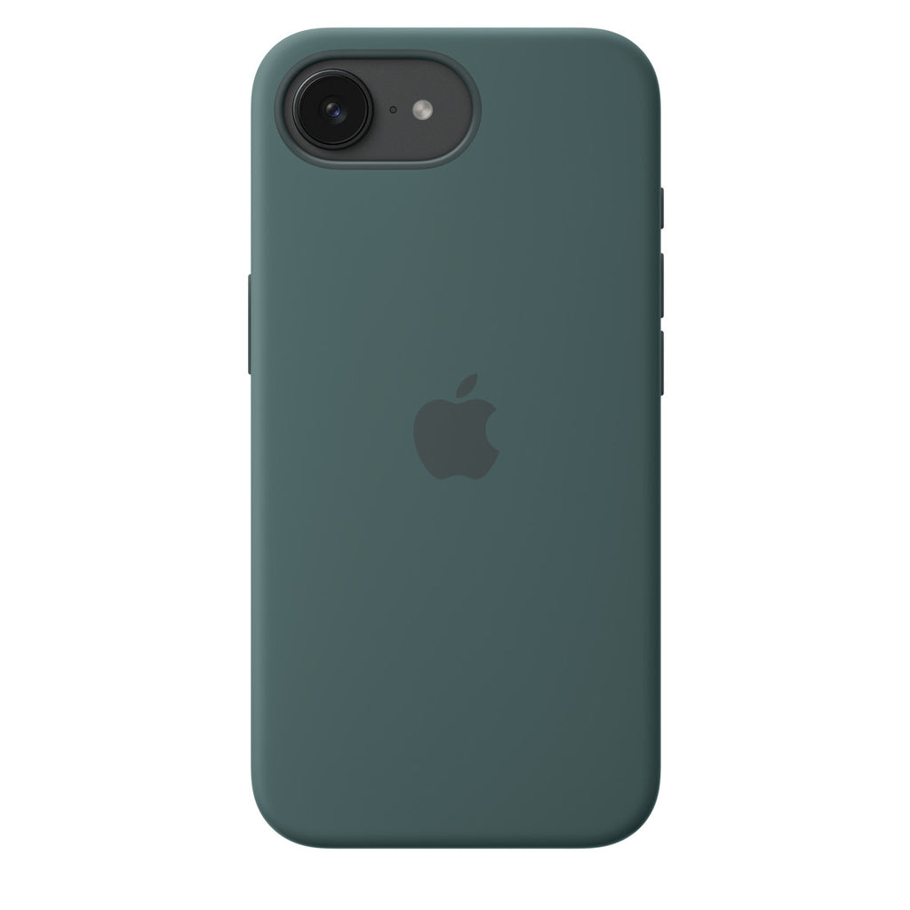 Apple MD3X4ZM/A mobile phone case 15.5 cm [6.1] Cover Green (Apple - Protective cover for mobile phone - silicone - lake green - for iPhone 16e)