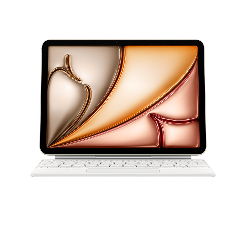 Apple Magic Keyboard QWERTY Portuguese White (MAGIC KEYBOARD FOR IPADAIR - 11-INCH [M3]MSD PORTUGUESE WHITE) - UK version