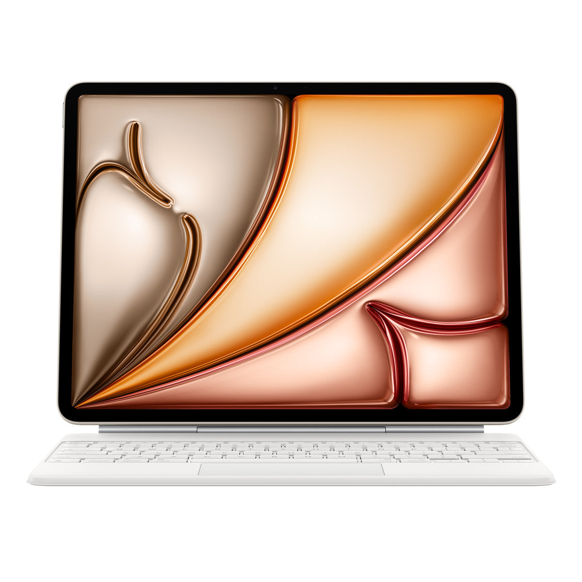 Apple Magic Keyboard QWERTY Spanish White (MAGIC KEYBOARD FOR IPADAIR - 13-INCH [M3]MSD SPANISH WHITE) - UK version