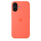 Tapa protectora para teléfono móvil - compatibilidad con MagSafe - silicona - mandarina - para iPhone 16