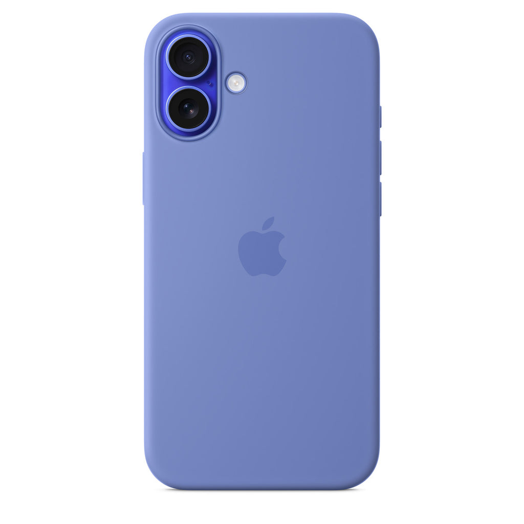 Tapa protectora para teléfono móvil - compatibilidad con MagSafe - silicona - hierba doncella - para iPhone 16 Plus
