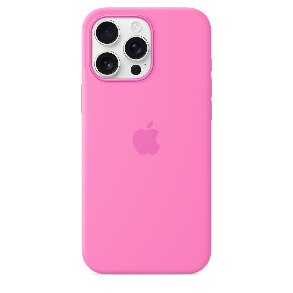 Tapa protectora para teléfono móvil - compatibilidad con MagSafe - silicona - peonia - para iPhone 16 Pro Max