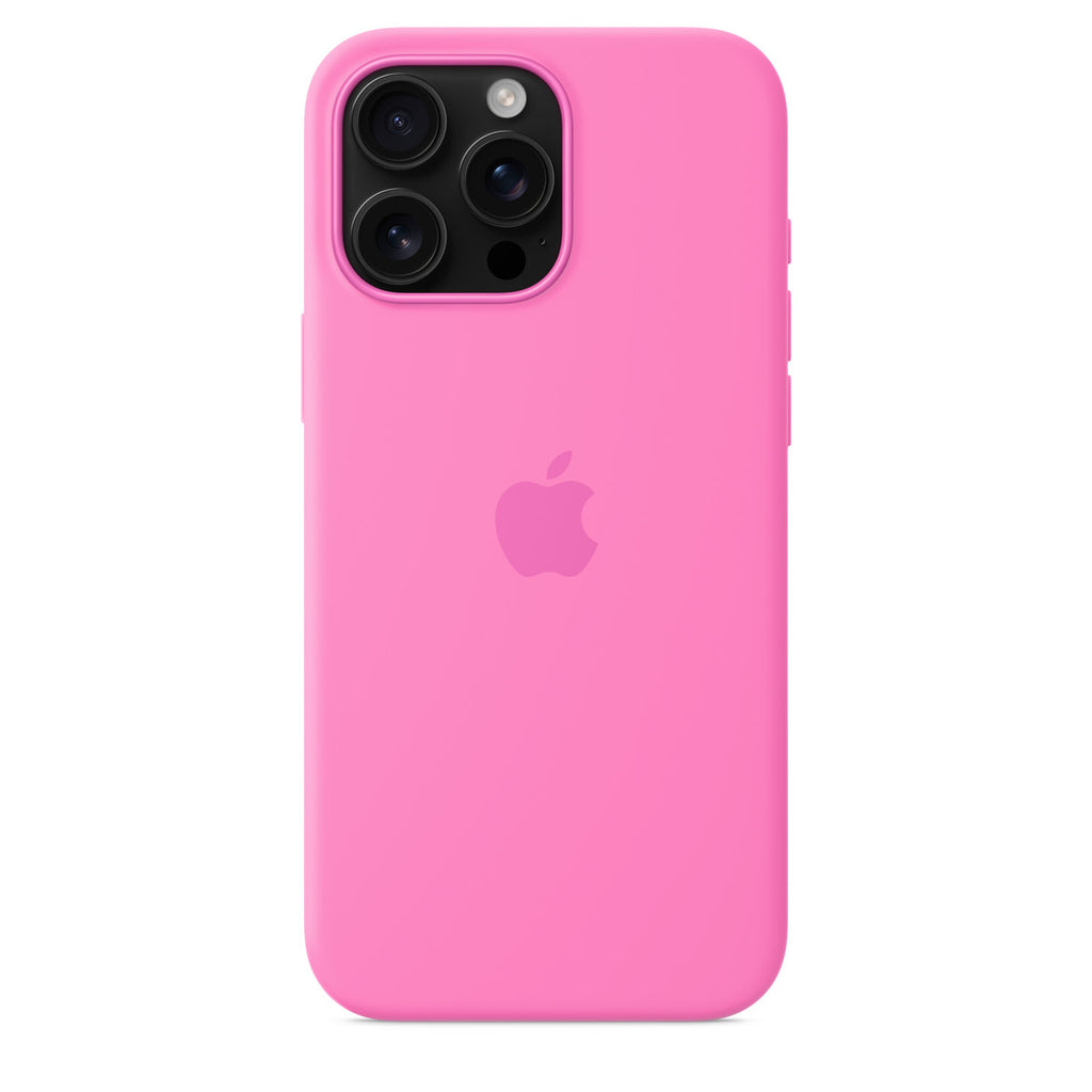 Tapa protectora para teléfono móvil - compatibilidad con MagSafe - silicona - peonia - para iPhone 16 Pro Max