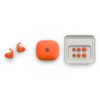 Auriculares inalámbricos con micro - en oreja - Bluetooth - cancelación de sonido activo - naranja chispa