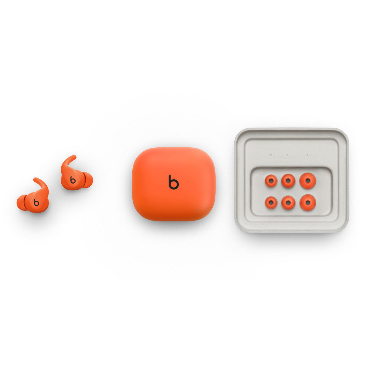 Auriculares inalámbricos con micro - en oreja - Bluetooth - cancelación de sonido activo - naranja chispa