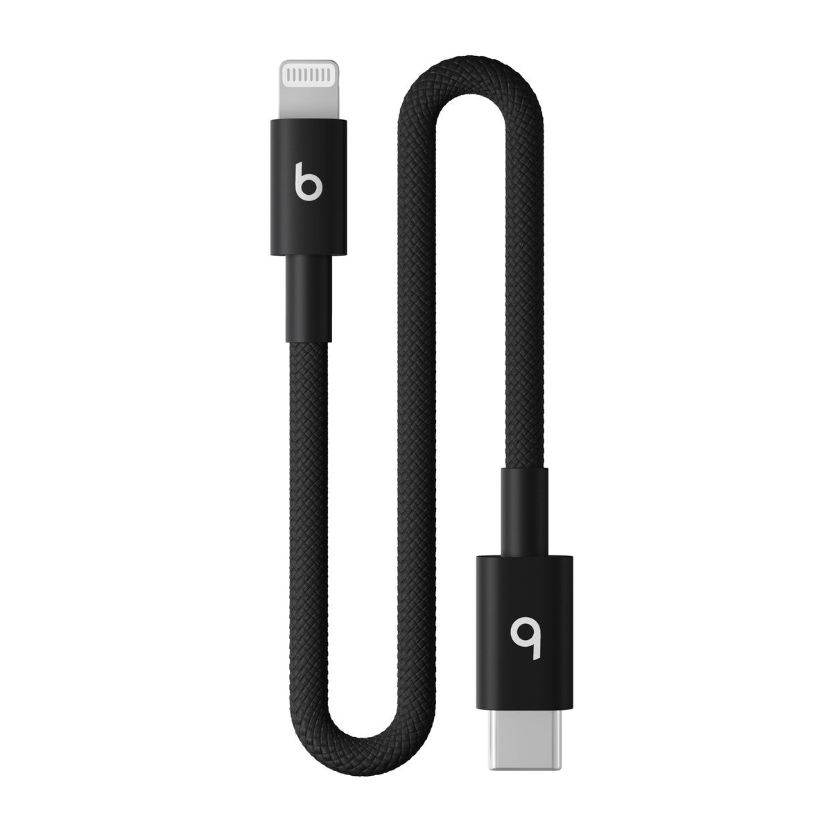 Apple MEQM4ZM/A lightning cable 0.2 m Black (^BEATS USB C TO LGHTNG CABLE .2M BLK)