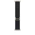 Apple Correa Alpine Loop 49 mm Negro M – acabado titanio natural