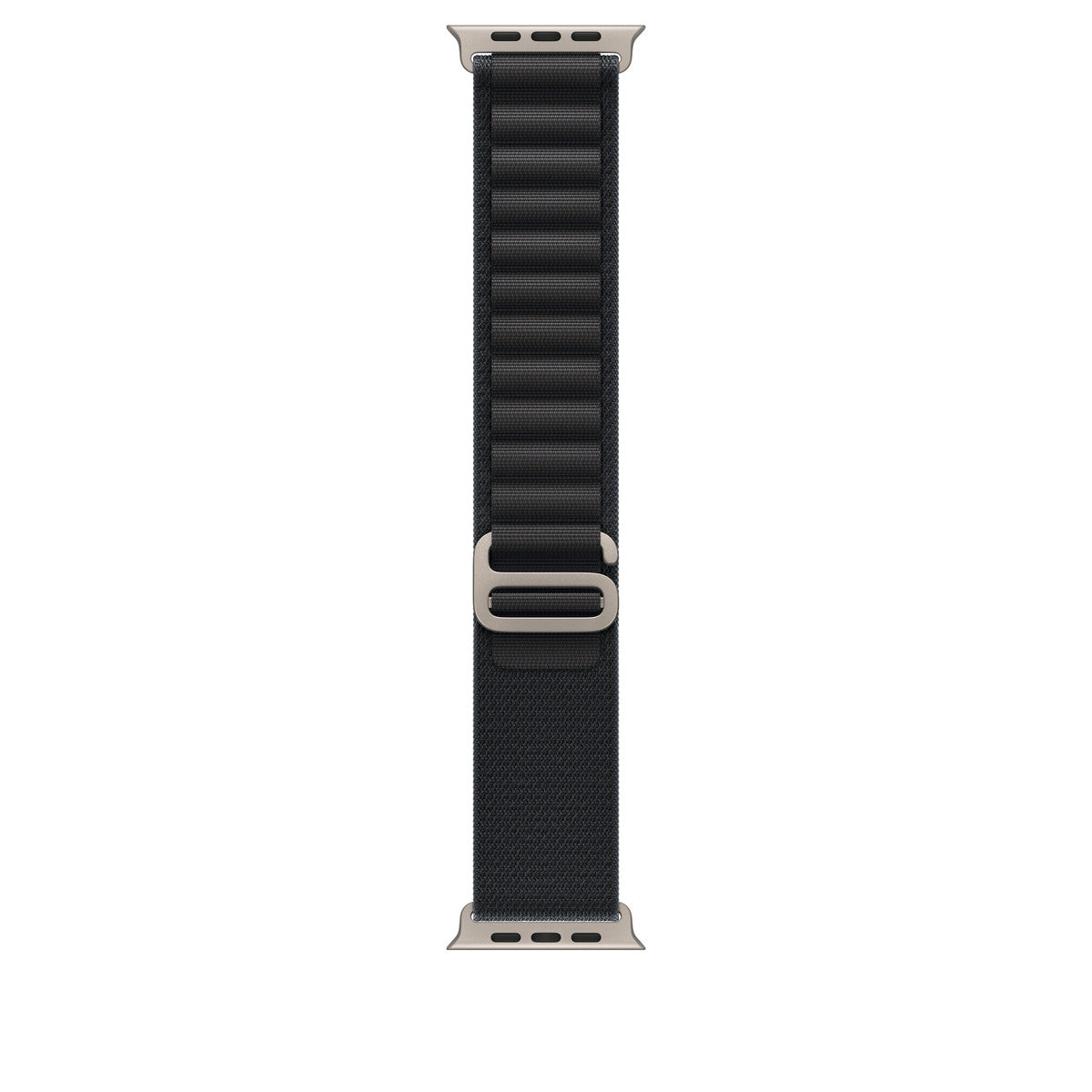 Apple Correa Alpine Loop 49 mm Negro M – acabado titanio natural