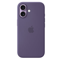 Tapa protectora para teléfono móvil - compatibilidad con MagSafe - silicona - niebla morada - para iPhone 17