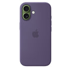 Tapa protectora para teléfono móvil - compatibilidad con MagSafe - silicona - niebla morada - para iPhone 17