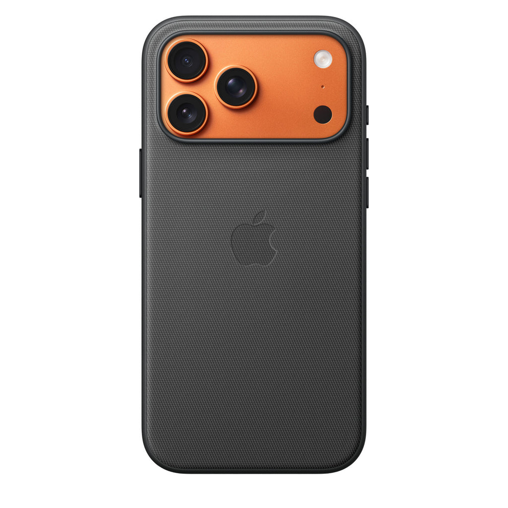 Apple iPhone 17 Pro Max TechWoven Case with MagSafe - Black (Apple - Protective cover for mobile phone - MagSafe compatibility - TechWoven - black - for iPhone 17 Pro Max)