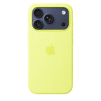 Apple iPhone 17 Pro Silicone Case with MagSafe – Neon Yellow (IPHONE 17 PRO SILICONE - MAGSAFE NEON YELLOW)