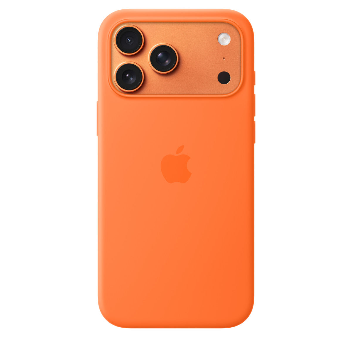 Apple iPhone 17 Pro Max Silicone Case with MagSafe – Orange (IPHONE 17 PRO MAX SILCONE - MAGSAFE ORANGE)