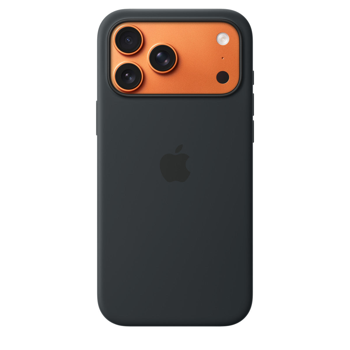 Tapa protectora para teléfono móvil - compatibilidad con MagSafe - silicona - negro - para iPhone 17 Pro Max