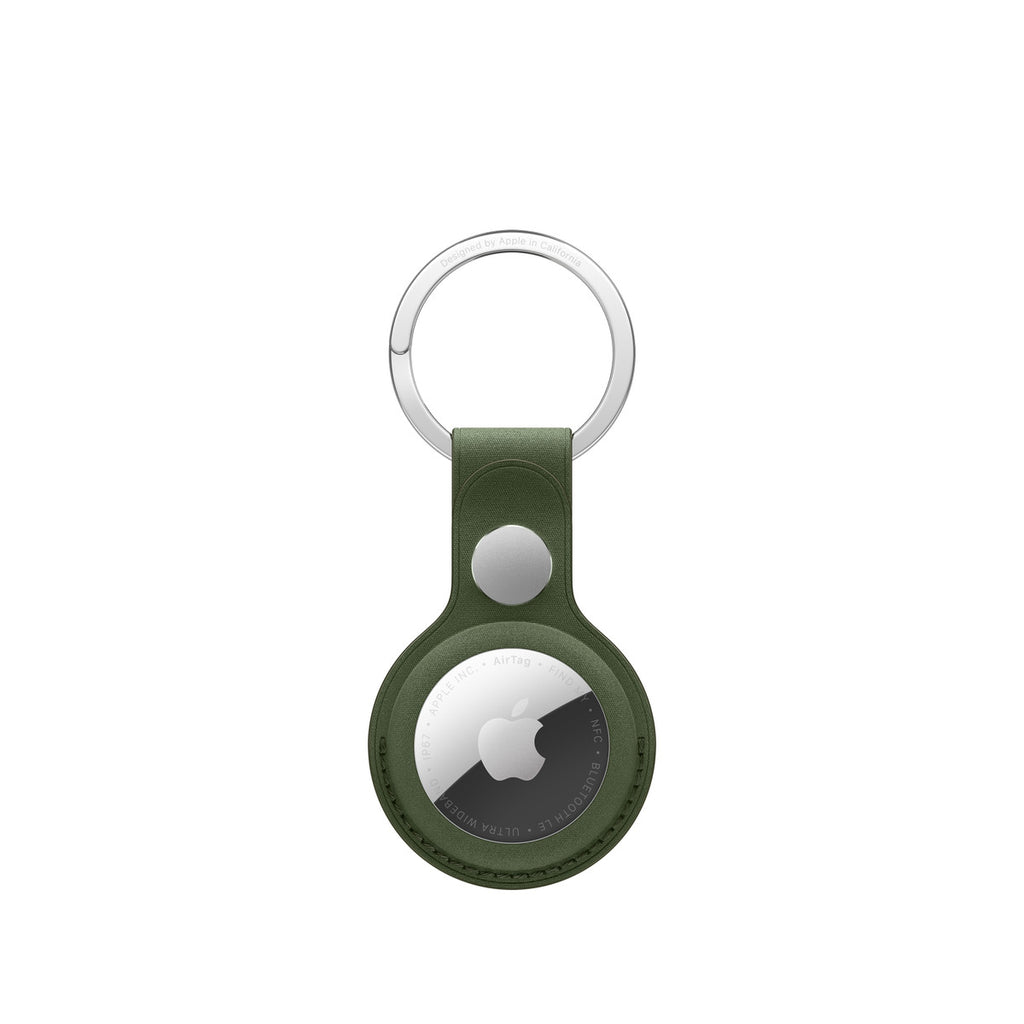 Apple AirTag FineWoven Key Ring - Moss (AIRTAG FINEWOVEN KEY RING MOSS)