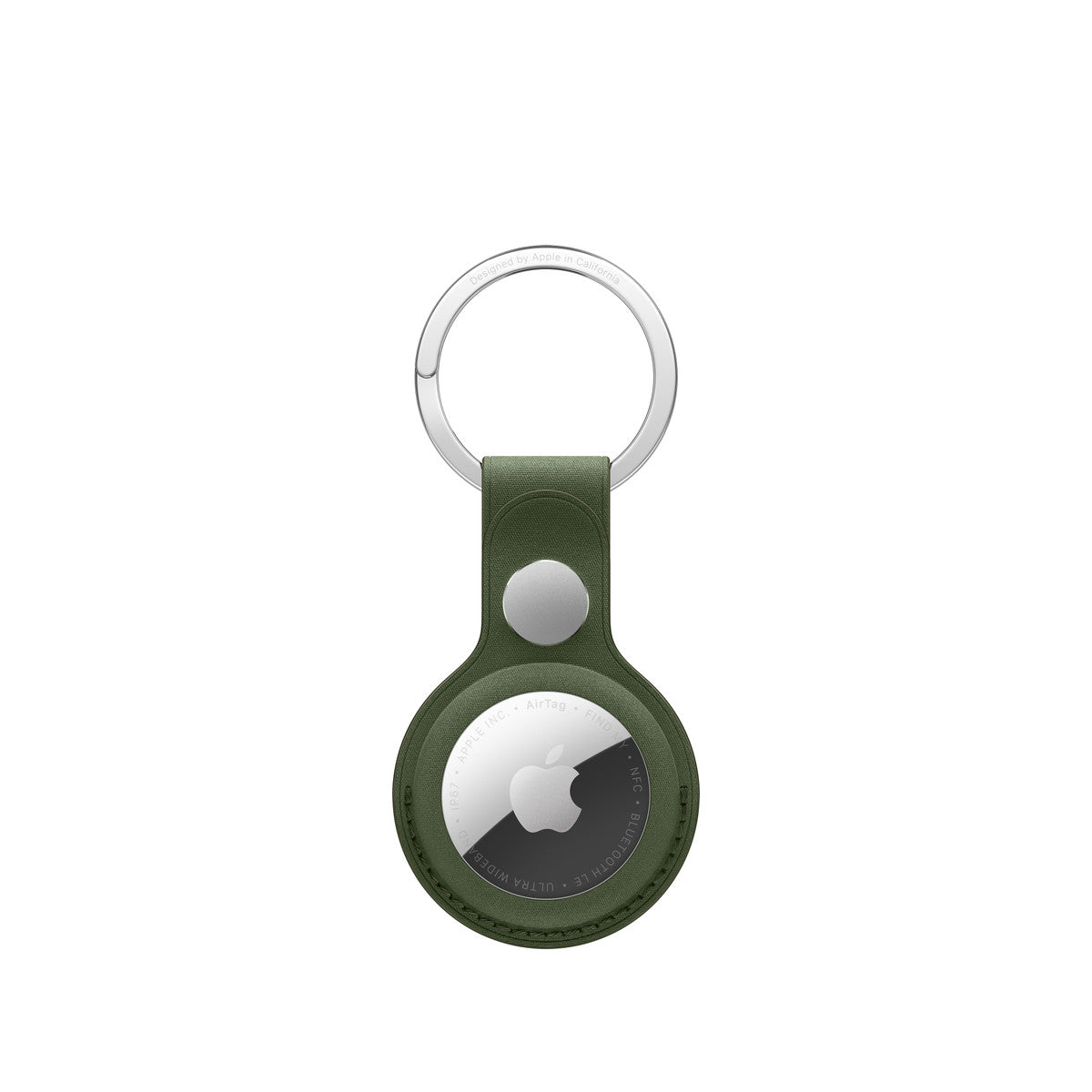 Apple AirTag FineWoven Key Ring - Moss (AIRTAG FINEWOVEN KEY RING MOSS)