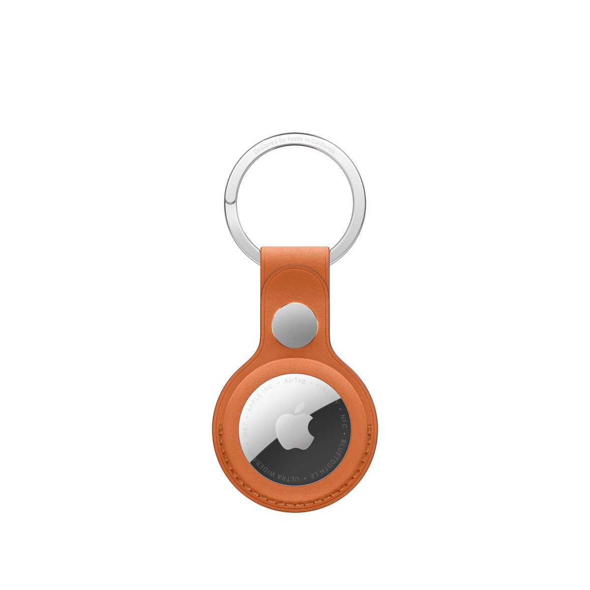 Apple AirTag FineWoven Key Ring - Fox Orange (AIRTAG FINEWOVEN KEY RING FOX ORANGE)