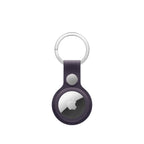 Apple AirTag FineWoven Key Ring – Midnight Purple (Apple - Case for airtag - stainless steel, microtwill - midnight purple - for AirTag)
