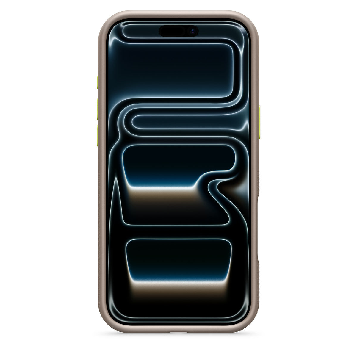 Tapa protectora para teléfono móvil - resistente - control de cámara - compatibilidad con MagSafe - poliuretano termoplástico (TPU) suave - gris alpino - para iPhone 17 Pro Max