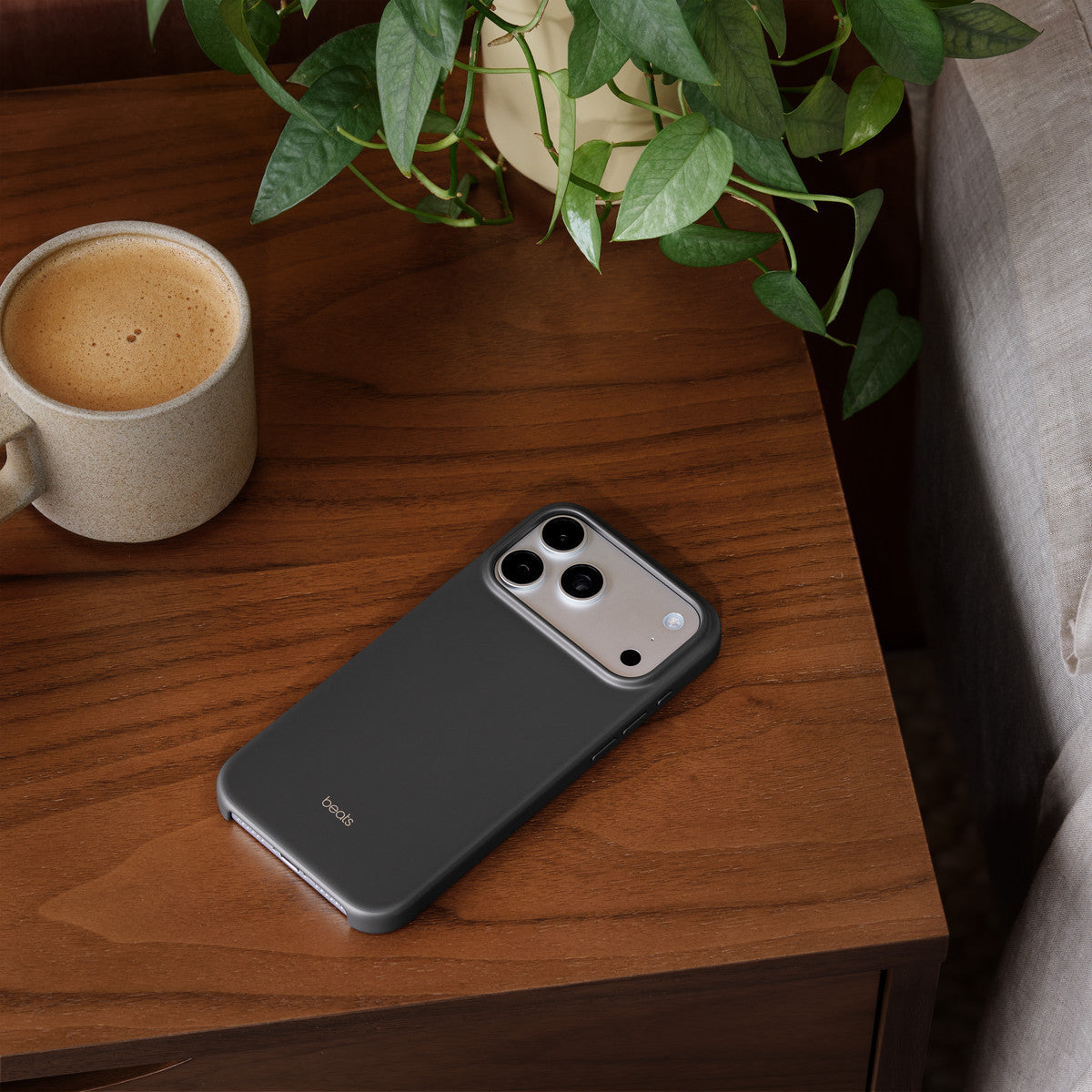 Apple Beats iPhone 17 Pro Max Case with MagSafe and Camera Control — Granite Grey (BEATS IPHONE 17 PRO MAX CASE MA - GRANITE GRAY)