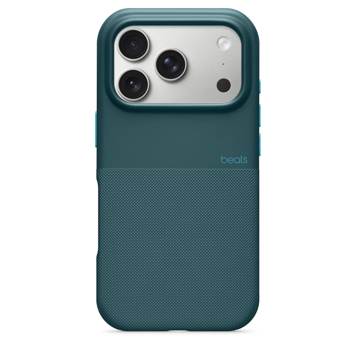 Tapa protectora para teléfono móvil - resistente - control de cámara - compatibilidad con MagSafe - poliuretano termoplástico (TPU) suave - azul rocoso - para iPhone 17 Pro