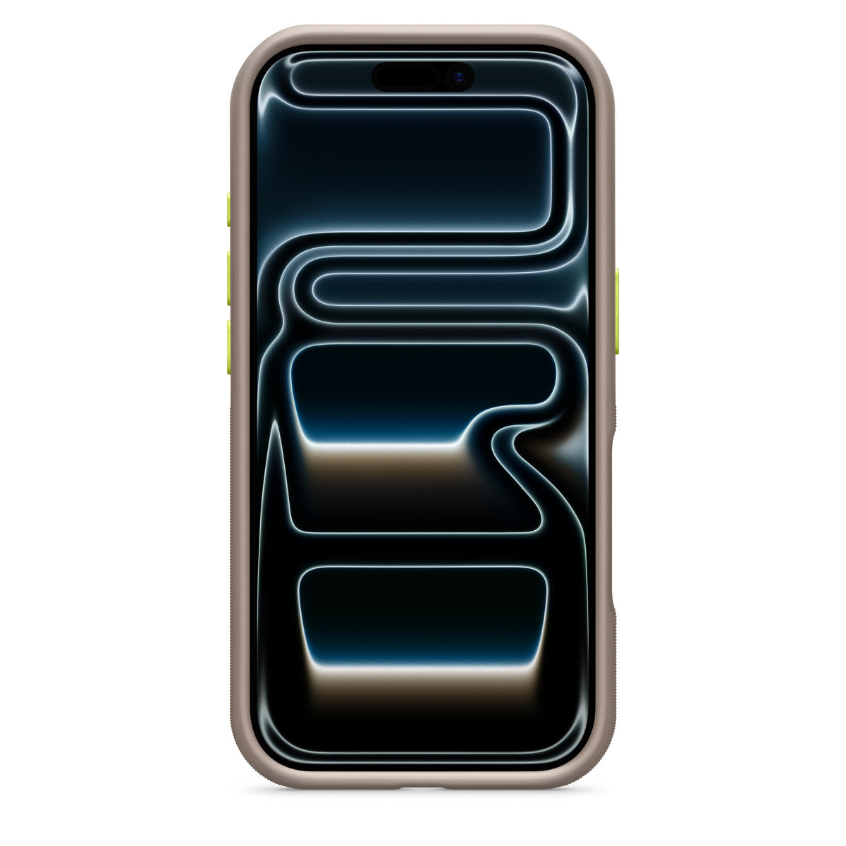Tapa protectora para teléfono móvil - resistente - control de cámara - compatibilidad con MagSafe - poliuretano termoplástico (TPU) suave - gris alpino - para iPhone 17 Pro