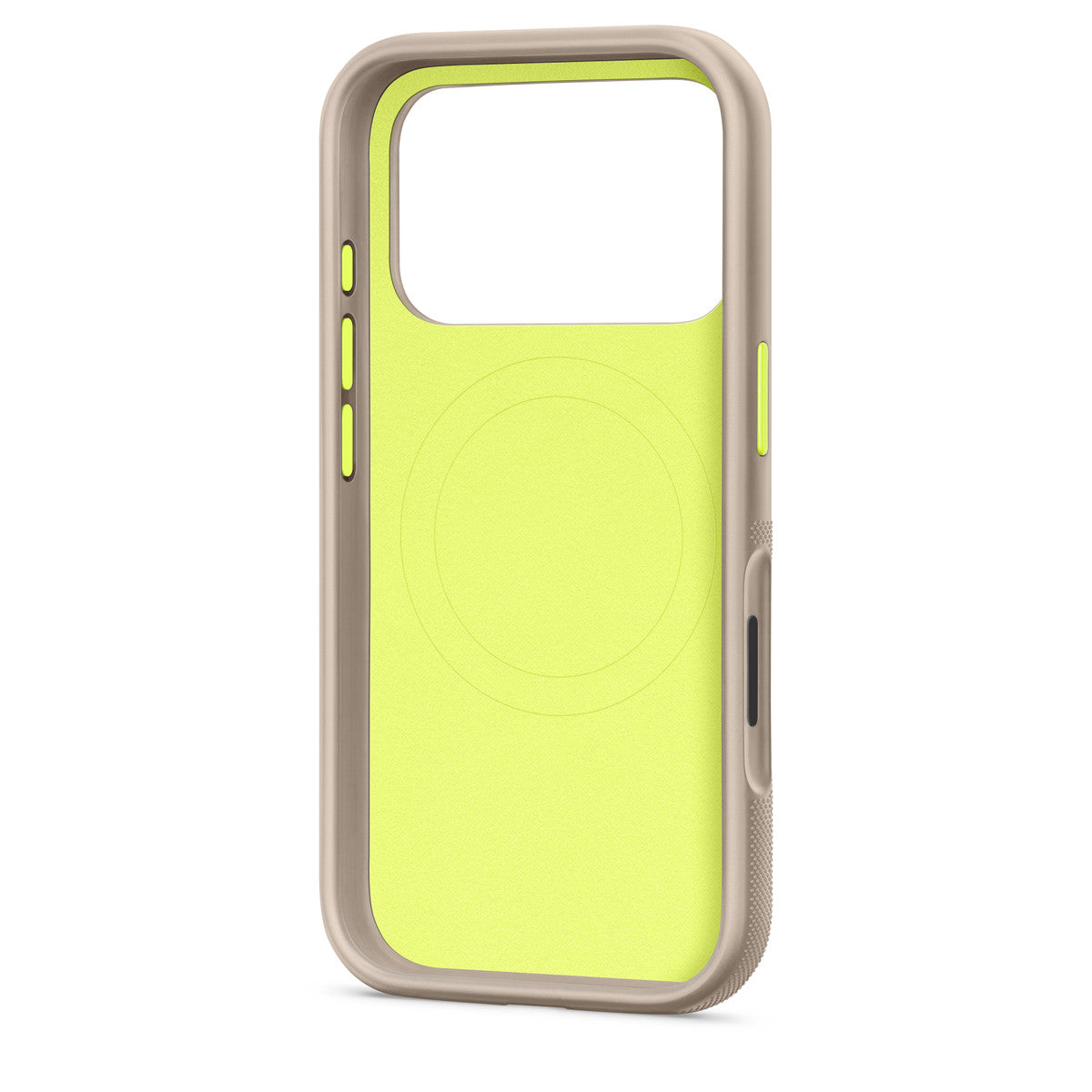 Tapa protectora para teléfono móvil - resistente - control de cámara - compatibilidad con MagSafe - poliuretano termoplástico (TPU) suave - gris alpino - para iPhone 17 Pro