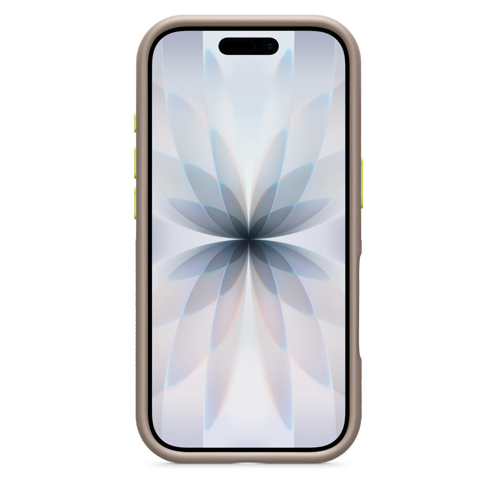 Tapa protectora para teléfono móvil - resistente - control de cámara - compatibilidad con MagSafe - poliuretano termoplástico (TPU) suave - gris alpino - para iPhone 17