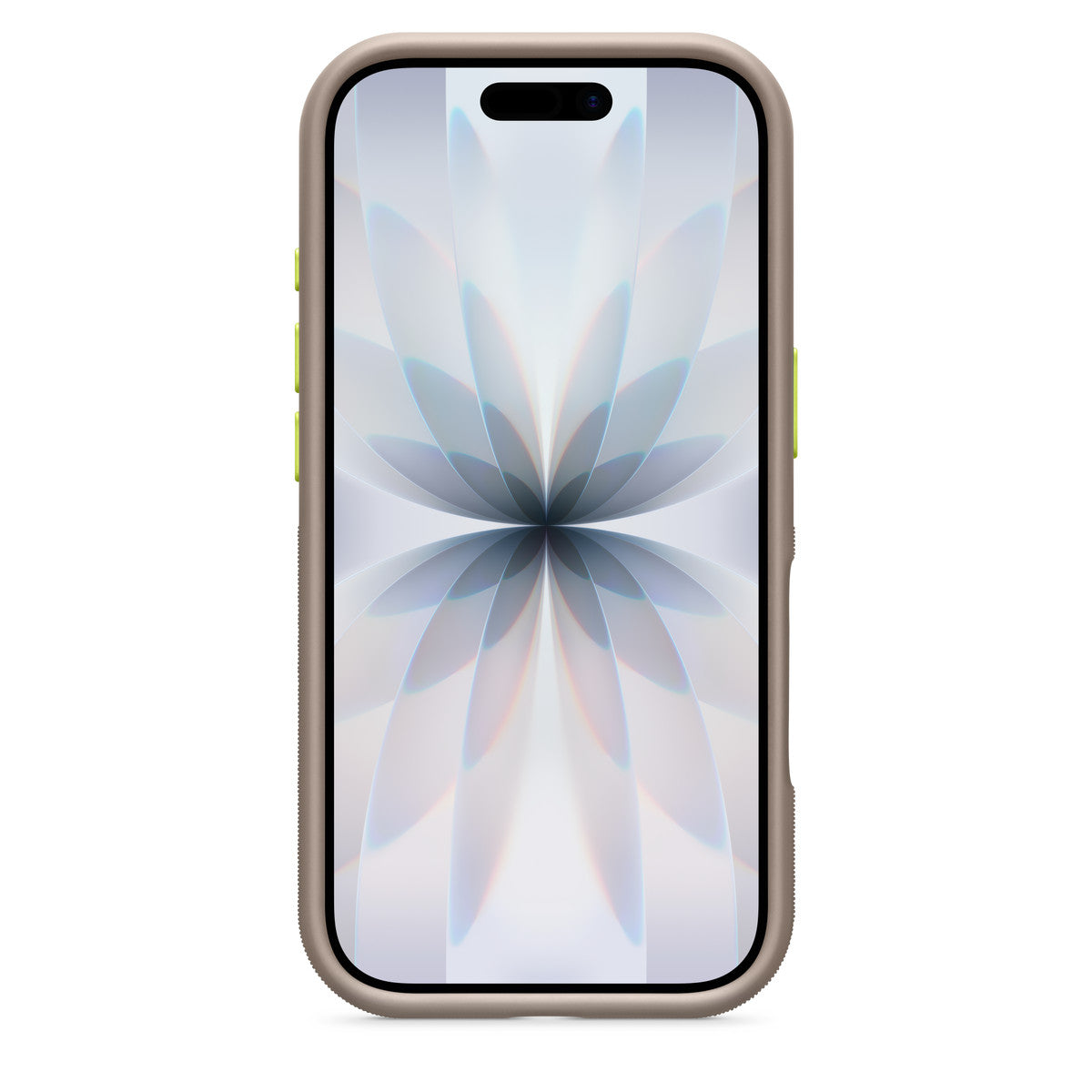 Tapa protectora para teléfono móvil - resistente - control de cámara - compatibilidad con MagSafe - poliuretano termoplástico (TPU) suave - gris alpino - para iPhone 17