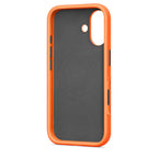 Tapa protectora para teléfono móvil - resistente - control de cámara - compatibilidad con MagSafe - poliuretano termoplástico (TPU) suave - naranja sierra - para iPhone 17
