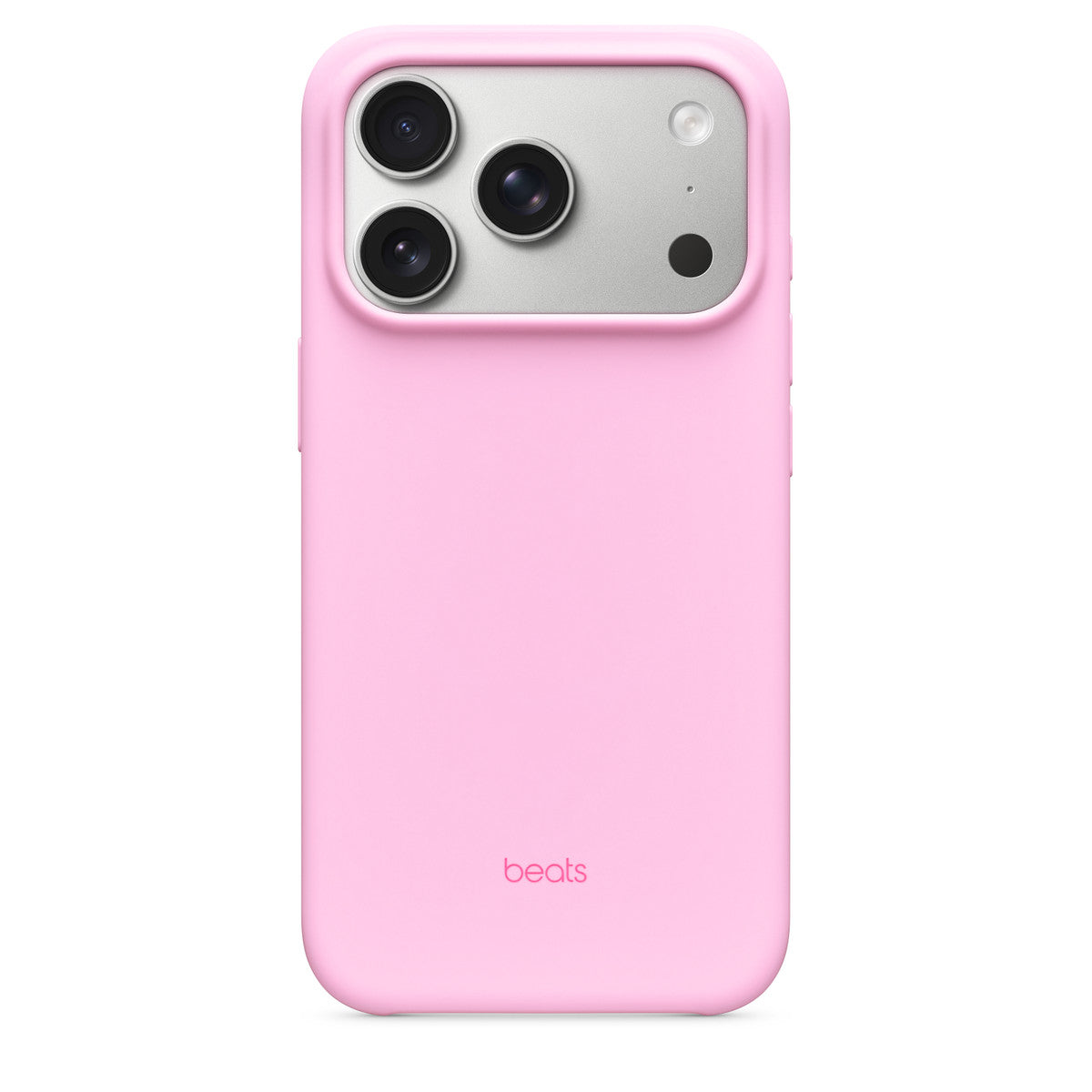 Apple Beats iPhone 17 Pro Case with MagSafe and Camera Control – Pebble Pink (Beats - Protective cover for mobile phone - camera control - MagSafe compatibility - polycarbonate - pebble pink - for iPhone 17 Pro)