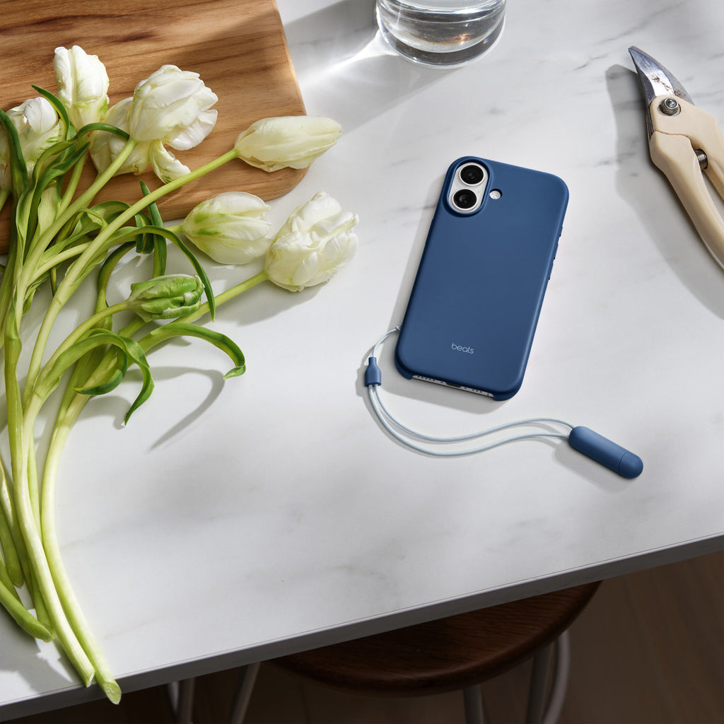 Apple Beats iPhone 17 Kickstand Case with MagSafe and Camera Control - Bedrock Blue (BEATS IPHONE 17 KICKST CASE - MAGSAFE CAM CTL BEDROCK BLUE)