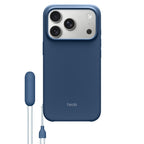 Apple Beats iPhone 17 Pro Kickstand Case with MagSafe and Camera Control - Bedrock Blue (Beats - Protective cover for mobile phone - with kickstand and camera control - MagSafe compatibility - polycarbonate - bedrock blue - for iPhone 17 Pro)