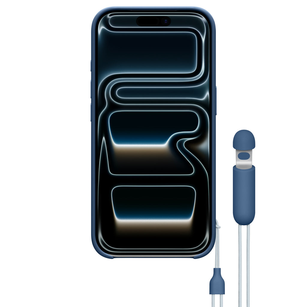 Apple Beats iPhone 17 Pro Kickstand Case with MagSafe and Camera Control - Bedrock Blue (Beats - Protective cover for mobile phone - with kickstand and camera control - MagSafe compatibility - polycarbonate - bedrock blue - for iPhone 17 Pro)