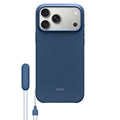 Apple Beats iPhone 17 Pro Max Kickstand Case with MagSafe and Camera Control - Bedrock Blue (Beats - Protective cover for mobile phone - with kickstand and camera control - MagSafe compatibility - polycarbonate - bedrock blue - for iPhone 17 Pro Max)