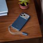 Apple Beats iPhone 17 Pro Max Kickstand Case with MagSafe and Camera Control - Bedrock Blue (Beats - Protective cover for mobile phone - with kickstand and camera control - MagSafe compatibility - polycarbonate - bedrock blue - for iPhone 17 Pro Max)