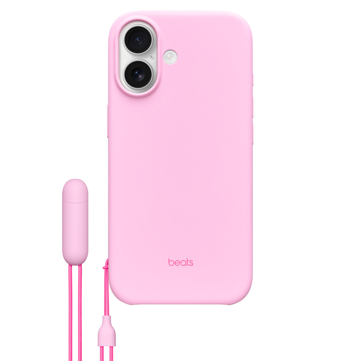 Tapa protectora para teléfono móvil - con soporte y control de cámara - compatibilidad con MagSafe - policarbonato - rosa grava - para iPhone 17