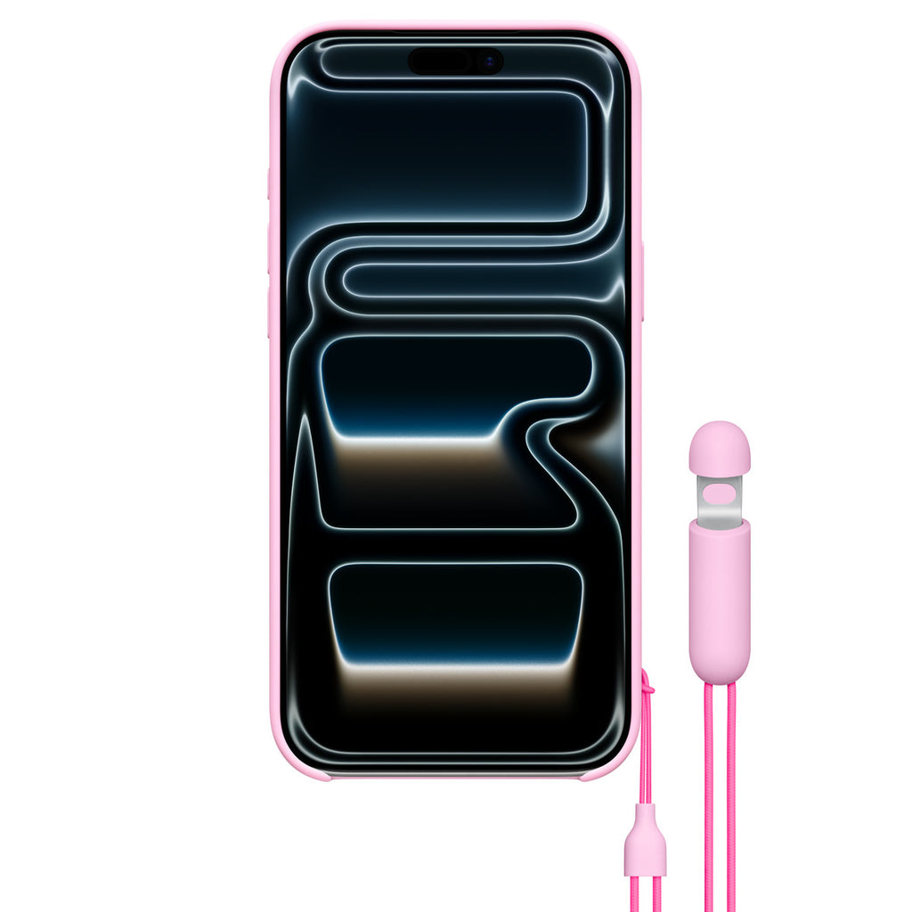Apple Beats iPhone 17 Pro Max Kickstand Case with MagSafe and Camera Control - Pebble Pink (Beats - Protective cover for mobile phone - with kickstand and camera control - MagSafe compatibility - polycarbonate - pebble pink - for iPhone 17 Pro Max)