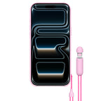 Apple Beats iPhone 17 Pro Max Kickstand Case with MagSafe and Camera Control - Pebble Pink (Beats - Protective cover for mobile phone - with kickstand and camera control - MagSafe compatibility - polycarbonate - pebble pink - for iPhone 17 Pro Max)