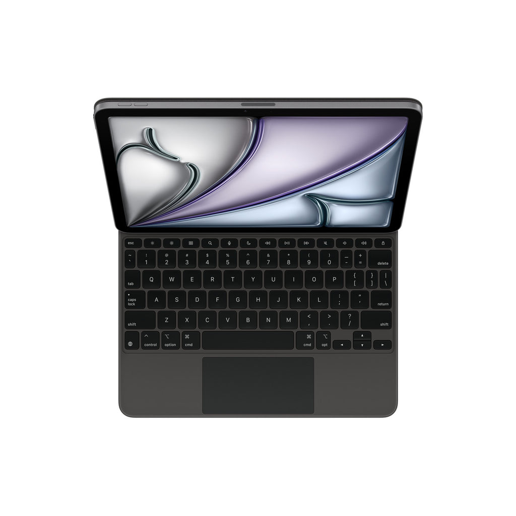 Caja de teclado y folio - con panel táctil - Apple Smart connector - QWERTY - español - negro - para 10.9-inch iPad Air (4ª generación, 5ª generación); 11-inch iPad Air (M2, M3)