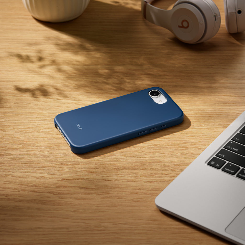 Apple Beats iPhone 17e Case with MagSafe – Bedrock Blue (Beats - Protective cover for mobile phone - MagSafe compatibility - polycarbonate - bedrock blue - for iPhone 17e)