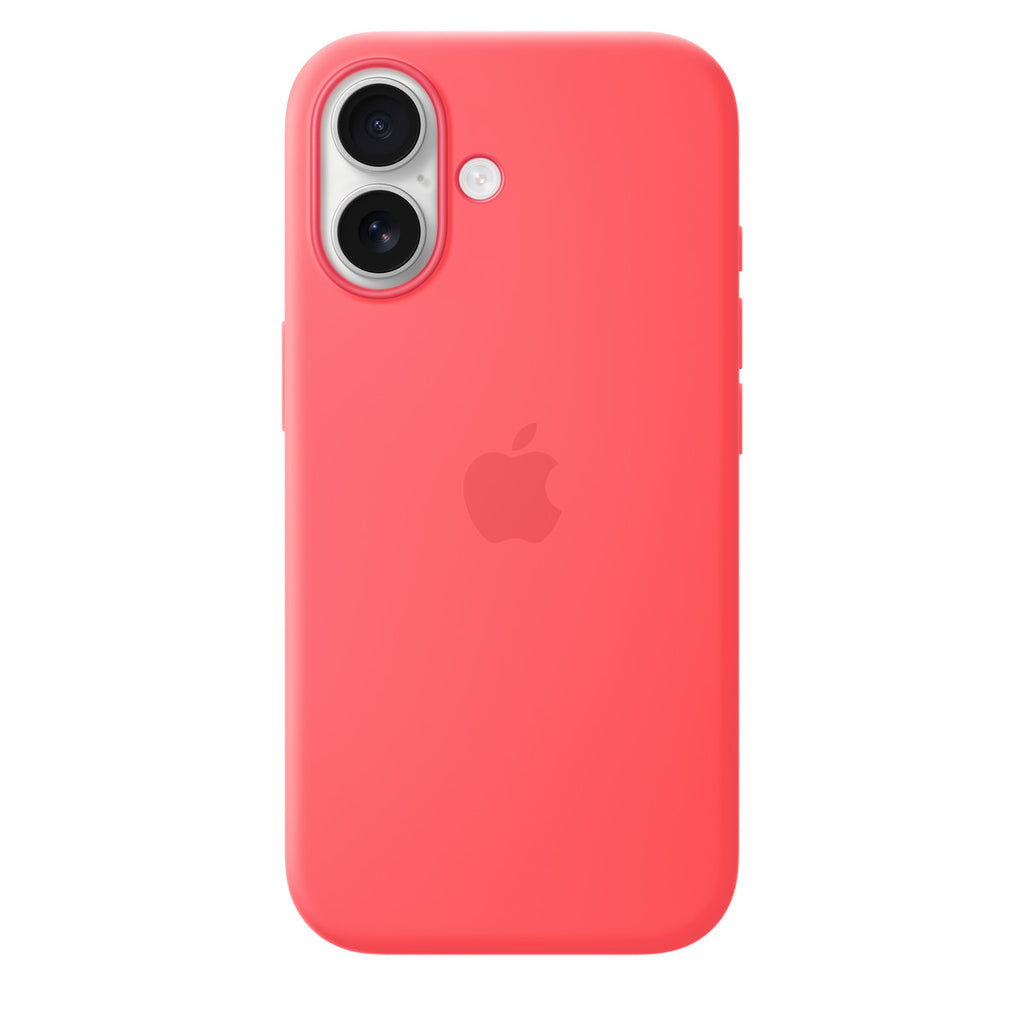 Apple iPhone 17 Silicone Case with MagSafe – Bright Guava (IPHONE 17 SIL CASE MGSFE GUAVA)