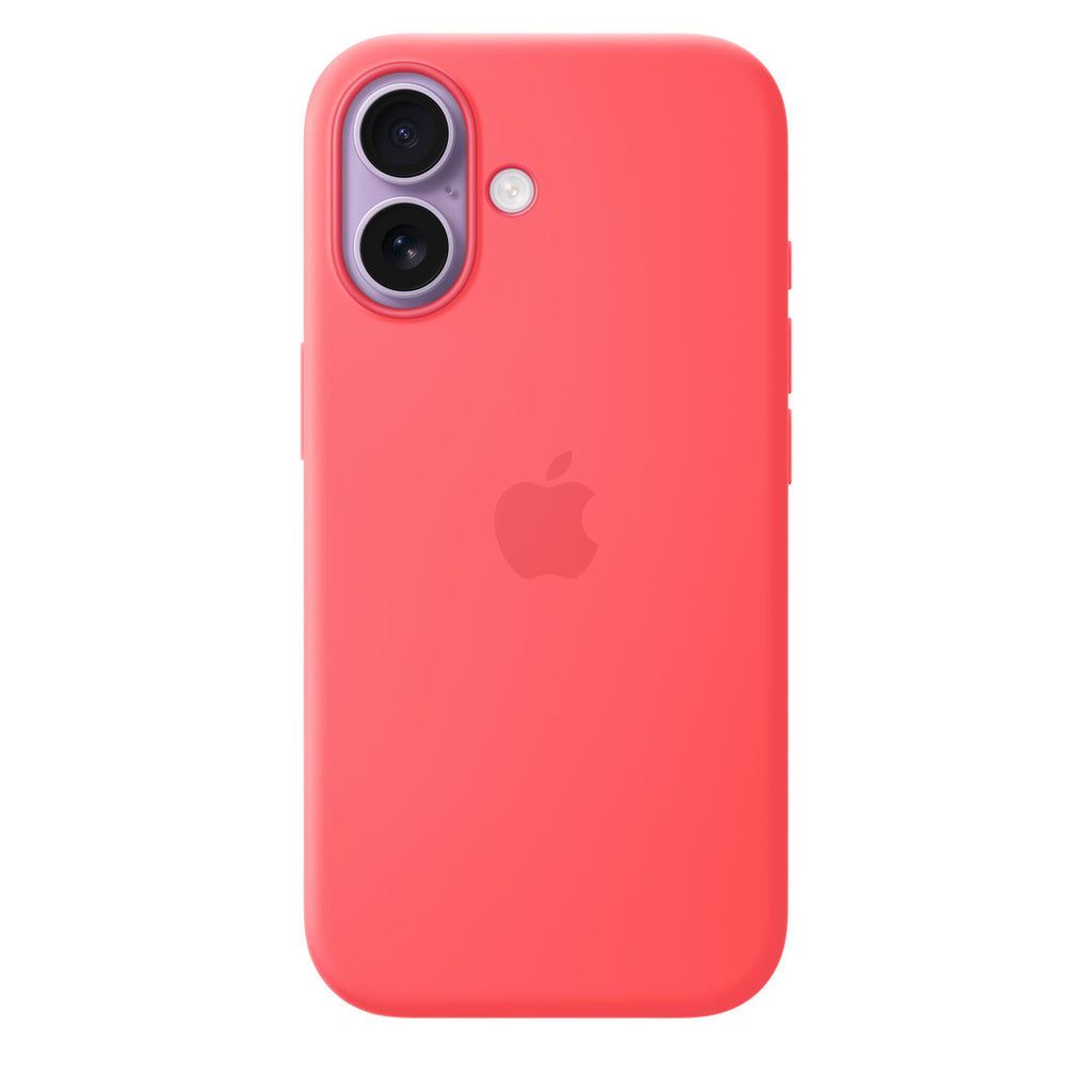 Apple iPhone 17 Silicone Case with MagSafe – Bright Guava (IPHONE 17 SIL CASE MGSFE GUAVA)