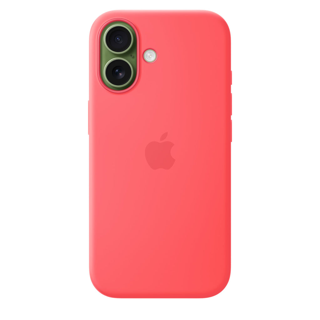 Apple iPhone 17 Silicone Case with MagSafe – Bright Guava (IPHONE 17 SIL CASE MGSFE GUAVA)