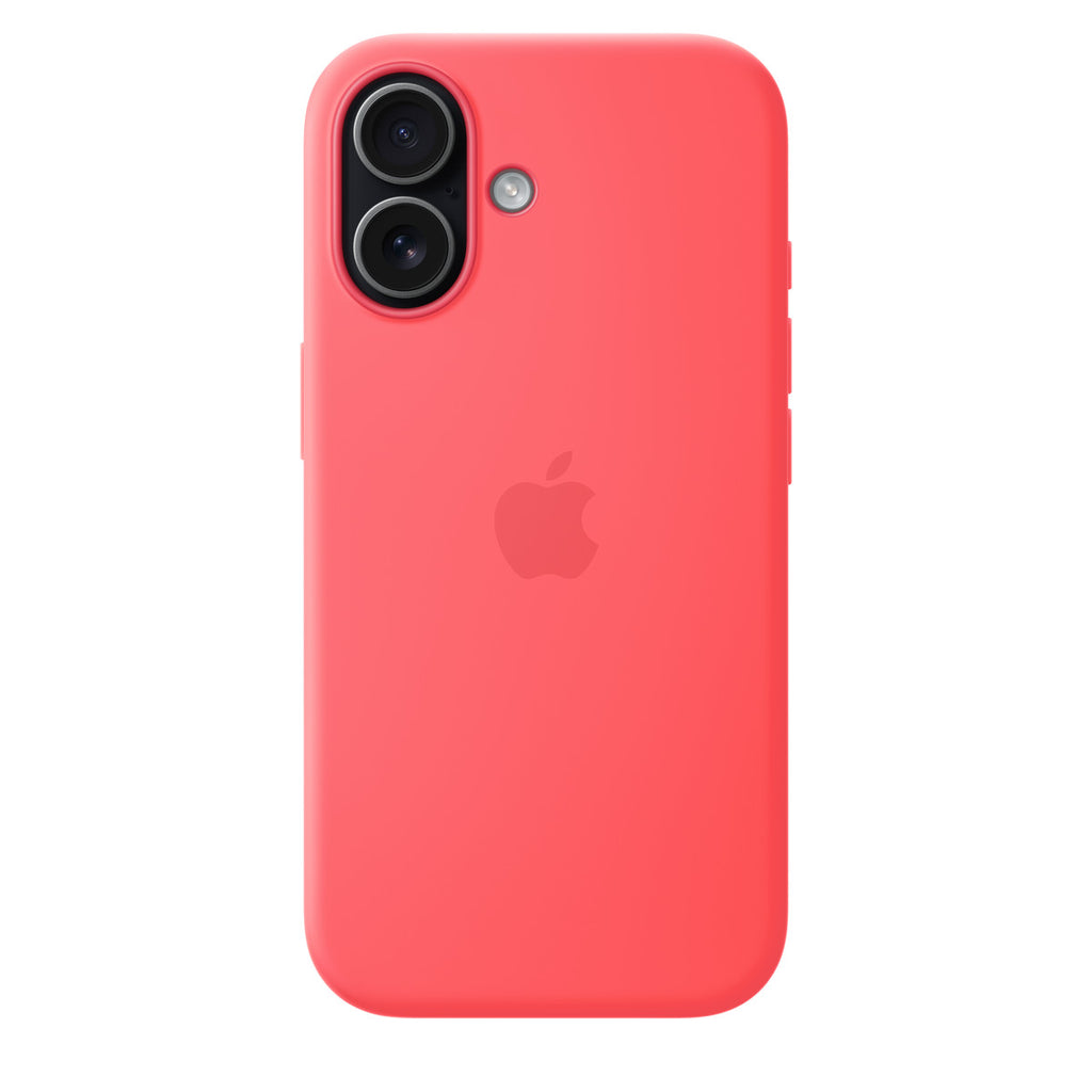 Apple iPhone 17 Silicone Case with MagSafe – Bright Guava (IPHONE 17 SIL CASE MGSFE GUAVA)