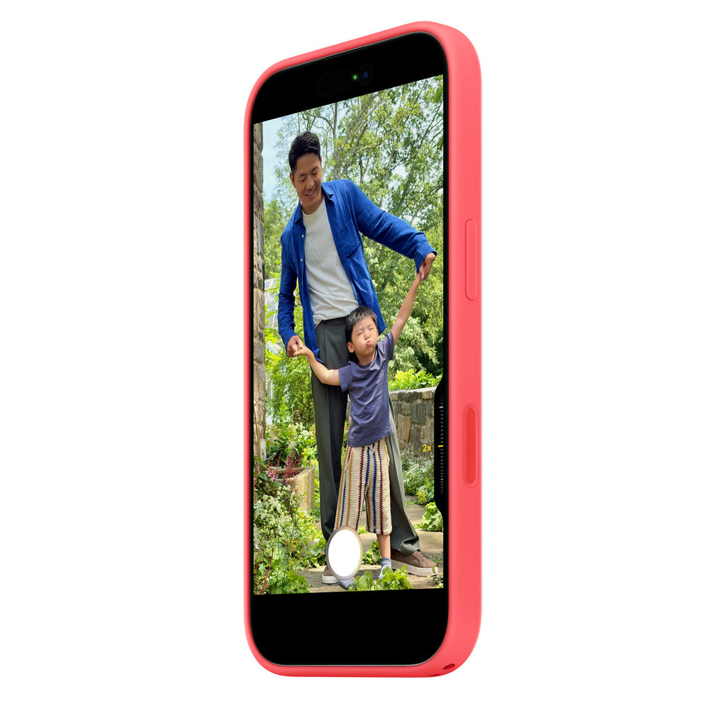 Apple iPhone 17 Silicone Case with MagSafe – Bright Guava (IPHONE 17 SIL CASE MGSFE GUAVA)