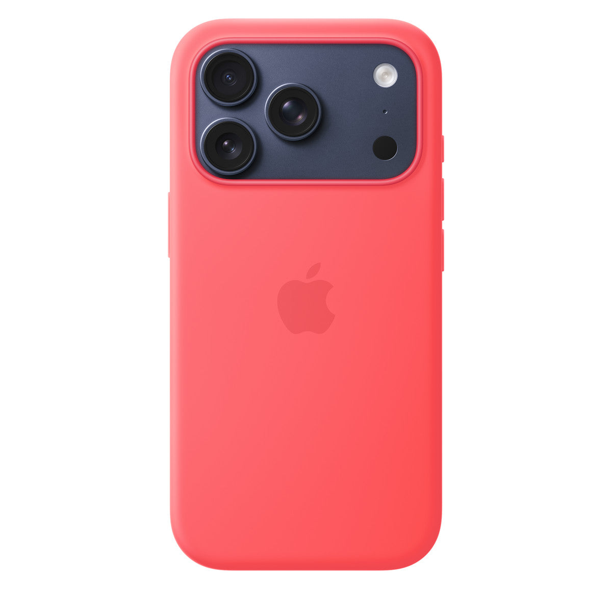 Apple iPhone 17 Pro Silicone Case with MagSafe – Bright Guava (IPHONE 17 PRO SILICONE CASE - WITH MAGSAFE BRIGHT GUAVA)