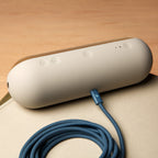 Cable USB - USB-C (M) a USB-C (M) - USB 2.0 - 3 m - trenzado, Carga rápida de hasta 240W, diseño reforzado - navy nitro